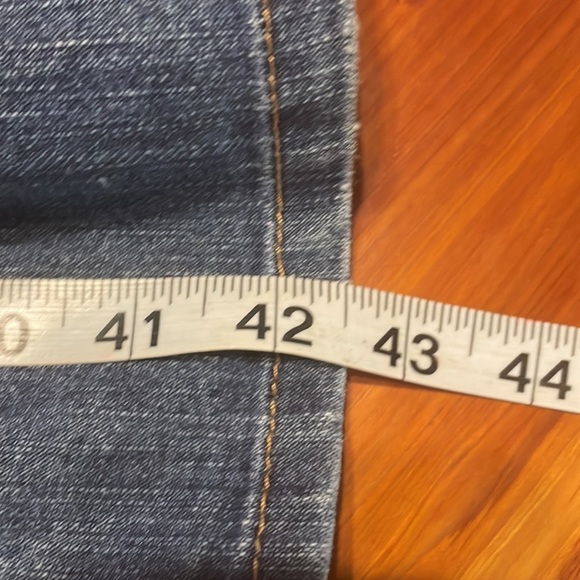 Size 14 Gloria Vanderbilt Amanda boot cut medium wash blue denim jeans - Picture 15 of 16